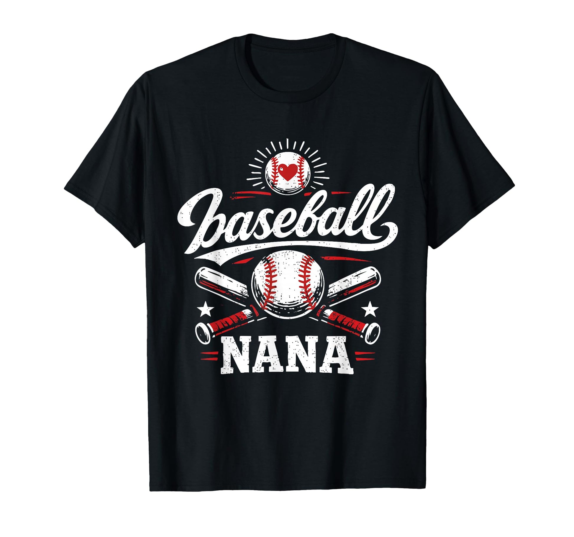 Baseball Nana Proud Loud Senior T-Shirt - Custom Art Print Men Women - T-Shirt, Sweatshirt, Hoodie