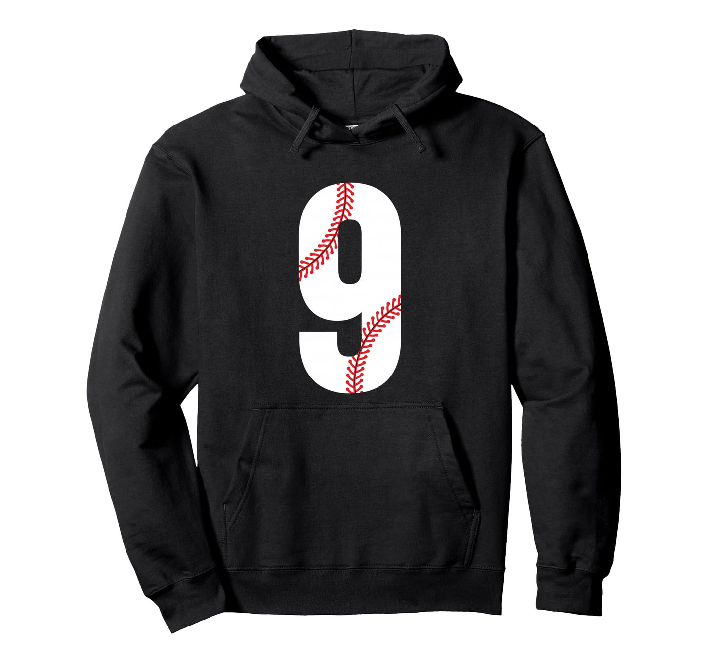9Th Birthday Baseball 9 Year Old Gift Hoodie - Graphic Print for Adults - T-Shirt, Sweatshirt, Hoodie