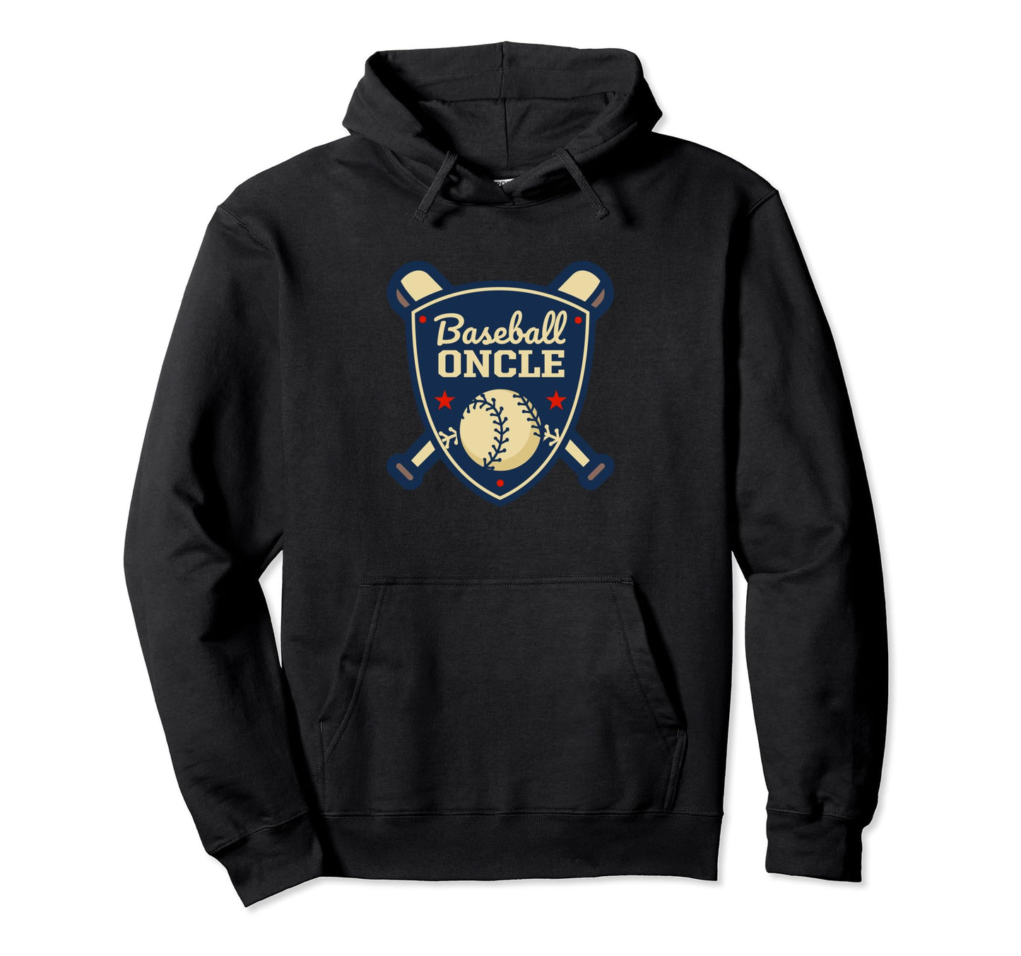 Baseball Oncle Matching Family Baseball Hoodie - Custom Art Print Unisex - T-Shirt, Sweatshirt, Hoodie