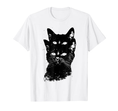 90S Grunge Cats Harajuku Y2K Punk T-Shirt - Novelty Apparel Men Women - T-Shirt, Sweatshirt, Hoodie