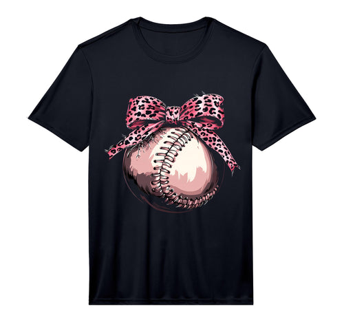 Baseball Coquette Bow Baseball Player T-Shirt - Graphic Print Men Women - T-Shirt, Sweatshirt, Hoodie