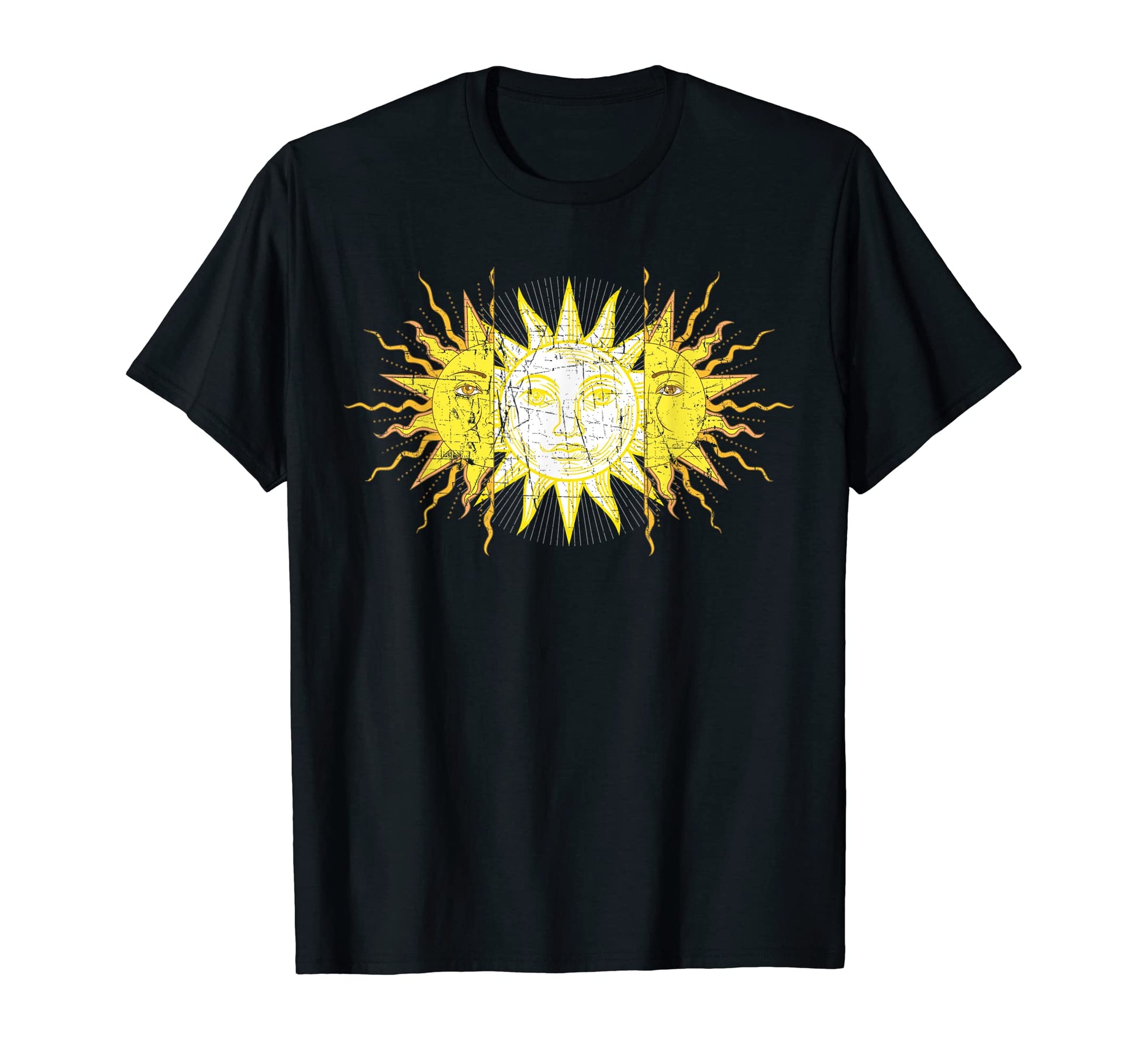 Split Sun Alt Aesthetic Vaporwave T-Shirt - Custom Art Print for Adults - T-Shirt, Sweatshirt, Hoodie