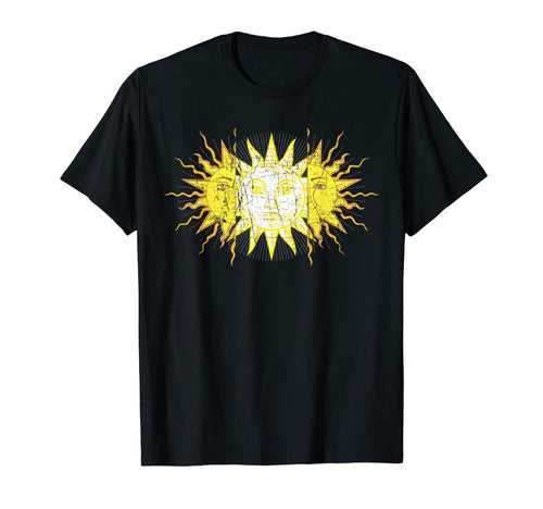 Split Sun Alt Aesthetic Vaporwave T-Shirt - Custom Art Print for Adults - T-Shirt, Sweatshirt, Hoodie