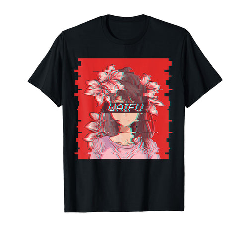 Waifu Anime Japanese Aesthetic T-Shirt - Minimalist Print Men Women - T-Shirt, Sweatshirt, Hoodie