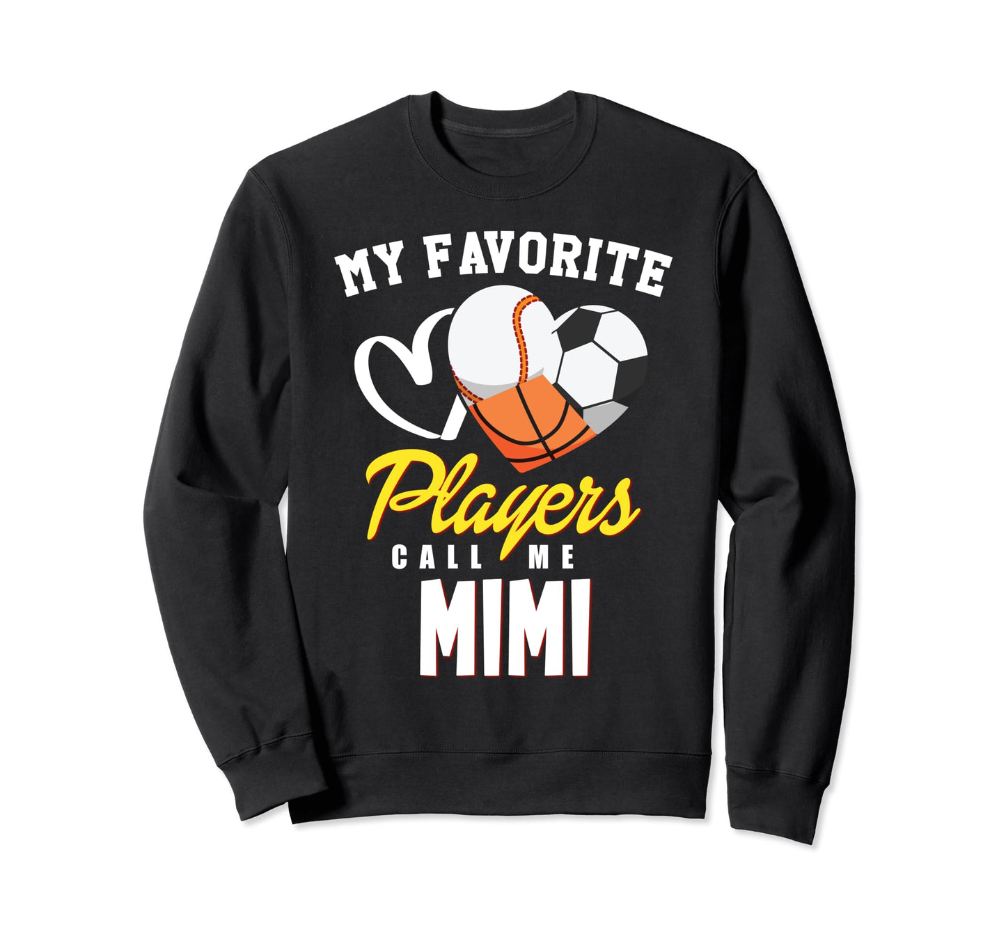 My Favorite Players Baseball Sweatshirt - Aesthetic Graphic for Adults - T-Shirt, Sweatshirt, Hoodie