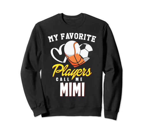 My Favorite Players Baseball Sweatshirt - Aesthetic Graphic for Adults - T-Shirt, Sweatshirt, Hoodie