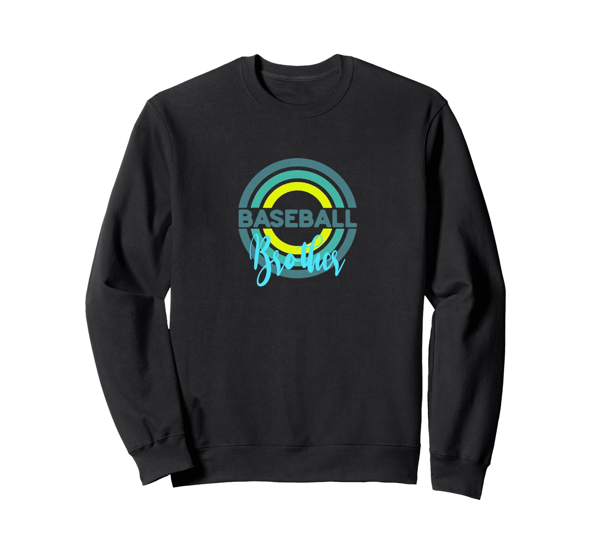Baseball Brother Modern Baseball Circles Sweatshirt - Graphic Print Unisex - T-Shirt, Sweatshirt, Hoodie