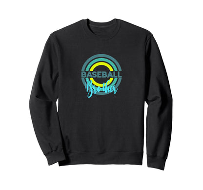 Baseball Brother Modern Baseball Circles Sweatshirt - Graphic Print Unisex - T-Shirt, Sweatshirt, Hoodie