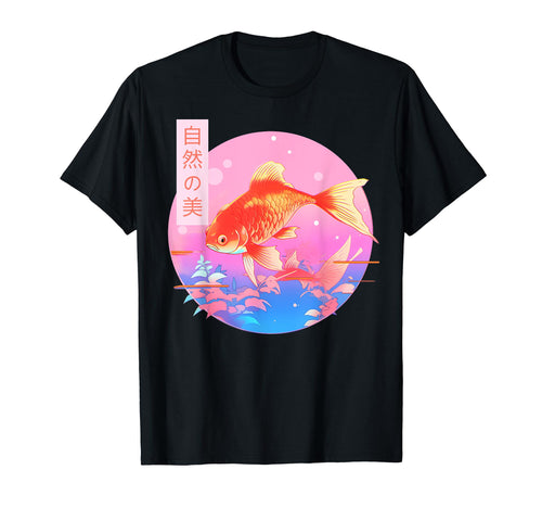 Gold Fish Harajuku Kawaii Japanese T-Shirt - Unique Graphic Unisex - T-Shirt, Sweatshirt, Hoodie