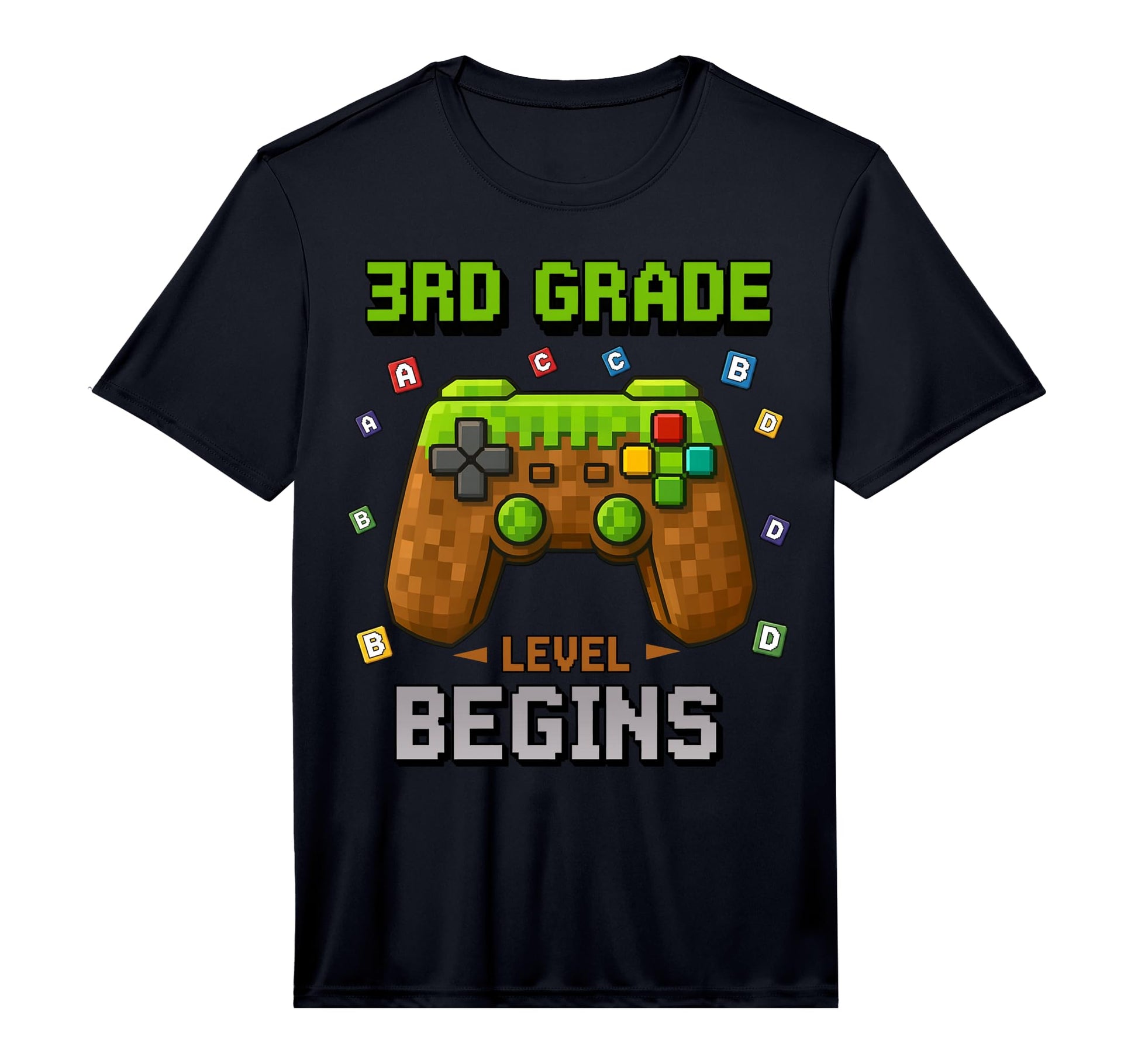 First Day 3Rd Grade Level Begins Back T-Shirt - Graphic Print for Adults - T-Shirt, Sweatshirt, Hoodie