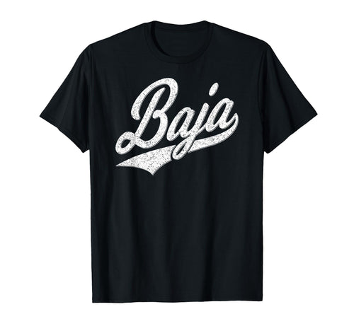 Baja California Varsity Script T-Shirt - Casual Everyday Wear Unisex - T-Shirt, Sweatshirt, Hoodie