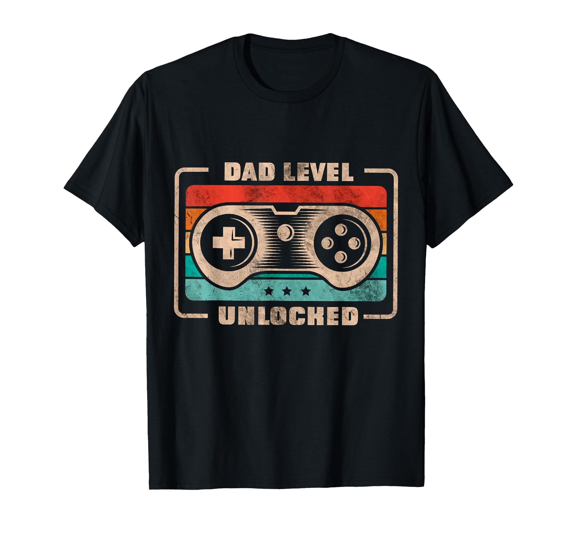 Funny New Dad Dad Level Unlocked Day T-Shirt - Custom Art Print Men Women - T-Shirt, Sweatshirt, Hoodie