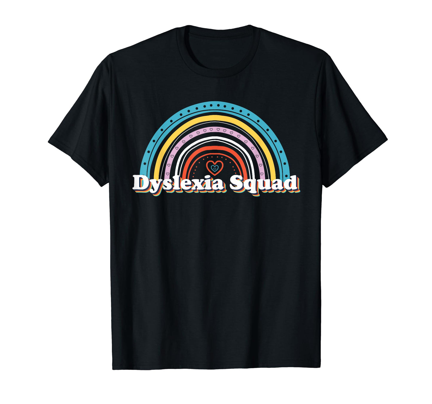 Dyslexia Squad Teacher Therapist T-Shirt - Fun Novelty Design for Adults - T-Shirt, Sweatshirt, Hoodie