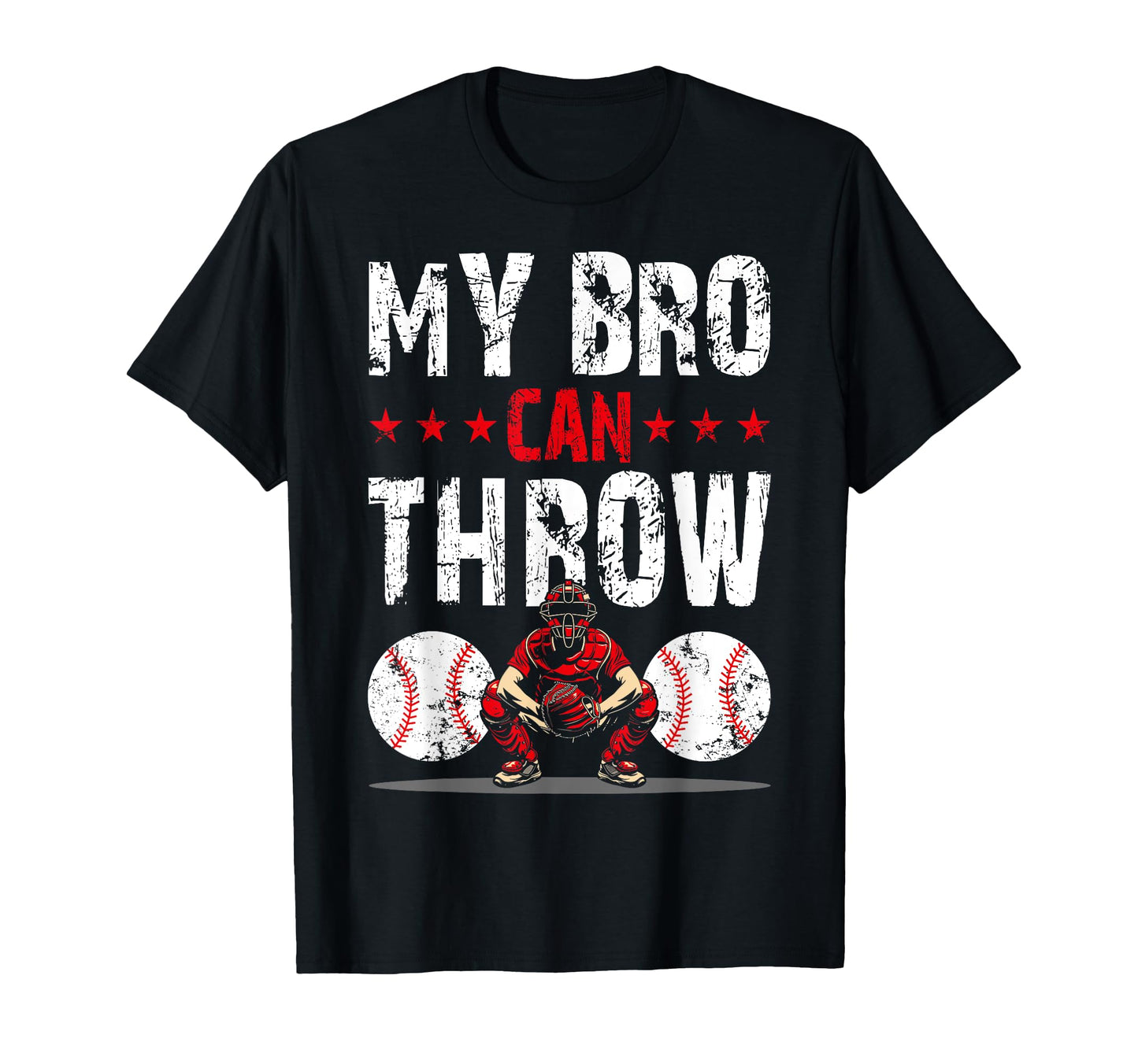 My Bro Can Throw Brother Sister T-Shirt - Custom Art Print Men Women - T-Shirt, Sweatshirt, Hoodie