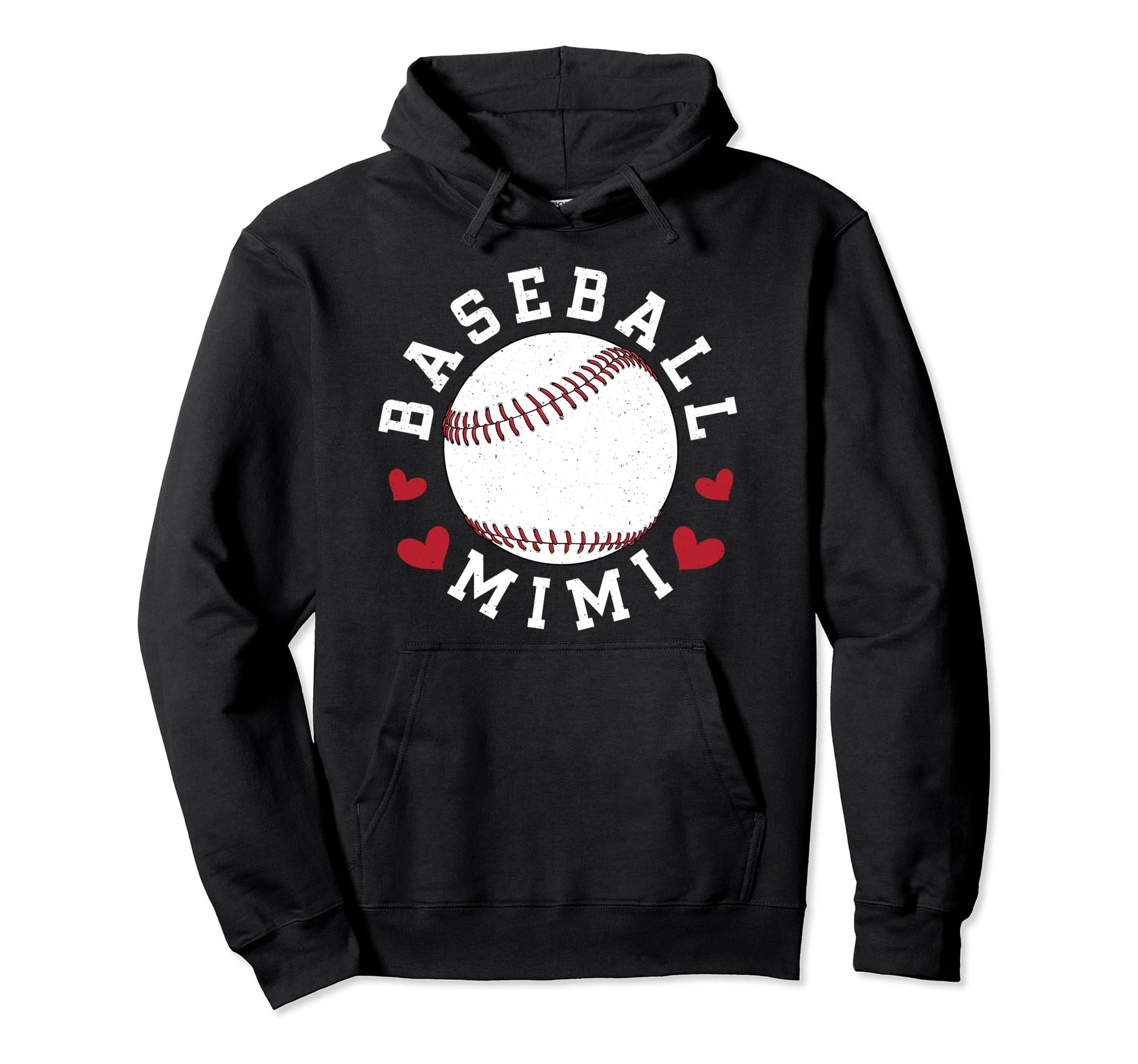 Baseball Mimi Grandma Mimi Baseball Hoodie - Fun Novelty Design Unisex - T-Shirt, Sweatshirt, Hoodie