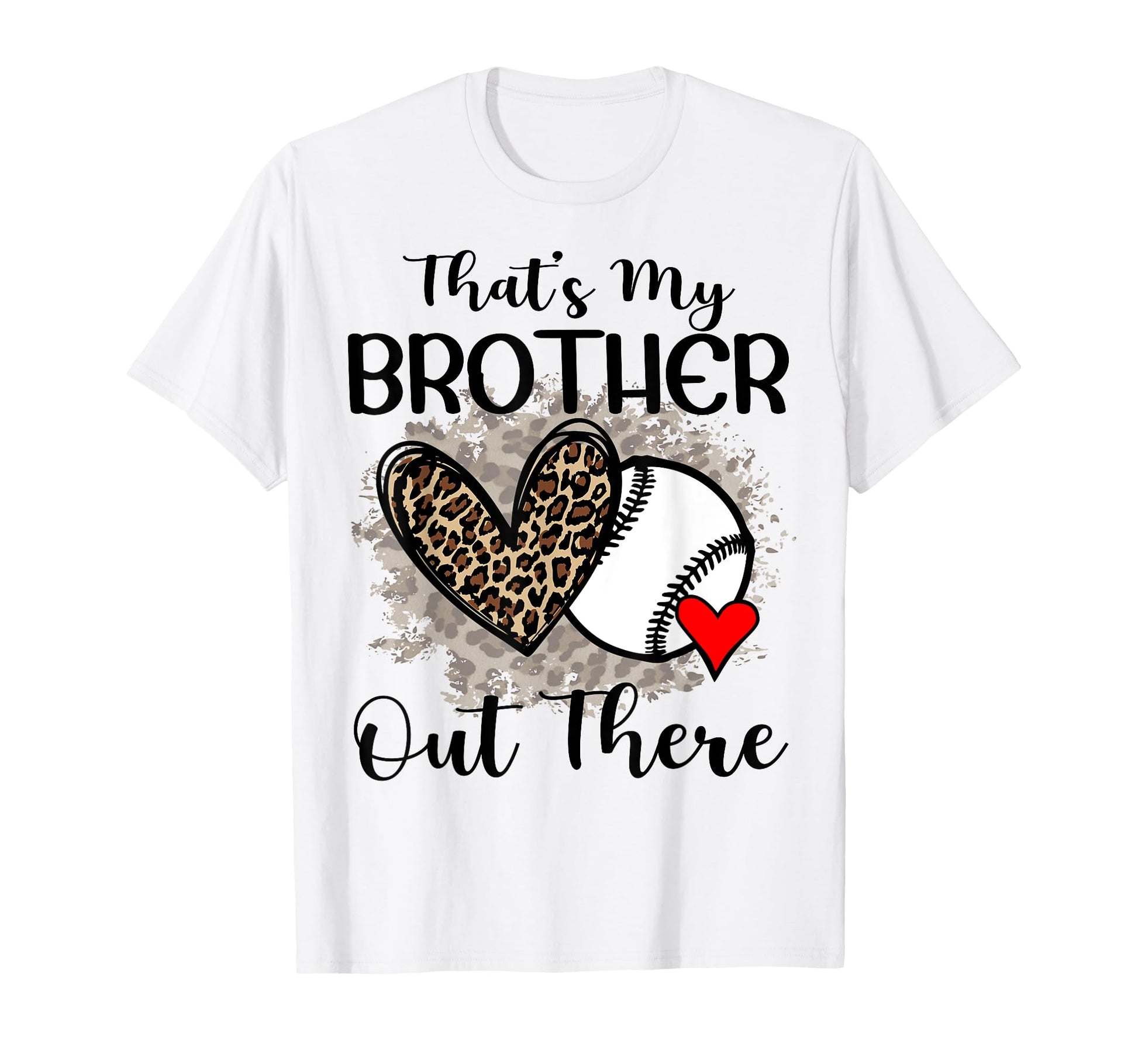 Brother Sister Baseball Funny Thats My T-Shirt - Minimalist Print Unisex - T-Shirt, Sweatshirt, Hoodie