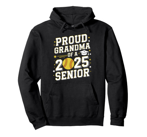 Proud Grandma 2025 Senior Graduation Day Hoodie - Unique Graphic Unisex - T-Shirt, Sweatshirt, Hoodie