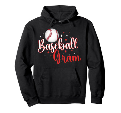 Baseball Gram Baseball Player Gram Hoodie - Casual Everyday Wear Men Women - T-Shirt, Sweatshirt, Hoodie