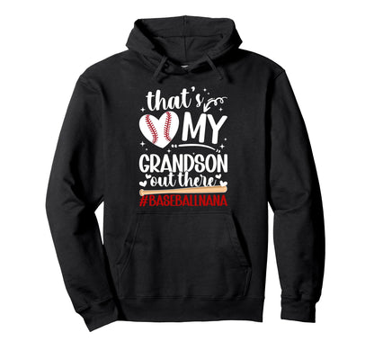 Proud Baseball Nana Grandma Nana Hoodie - Trendy Graphic Men Women - T-Shirt, Sweatshirt, Hoodie