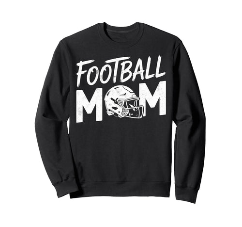 Proud Football Players Mom Sweatshirt - Casual Everyday Wear Men Women - T-Shirt, Sweatshirt, Hoodie