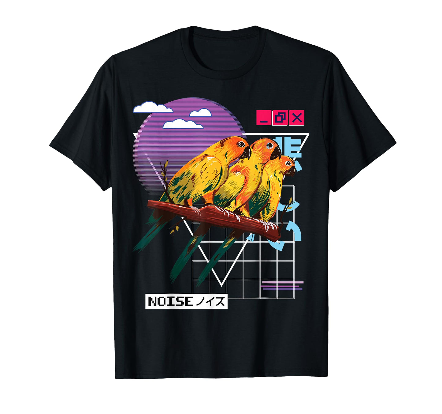 Vaporwave Kawaii Aesthetic Japanese T-Shirt - Casual Everyday Wear Unisex - T-Shirt, Sweatshirt, Hoodie
