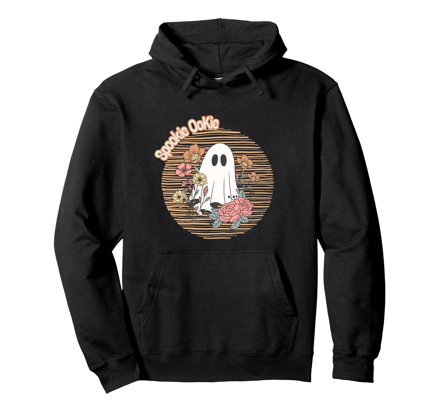 Halloween Cozy Spooky Ghost Fall Fun Hoodie - Fun Novelty Design for Adults - T-Shirt, Sweatshirt, Hoodie