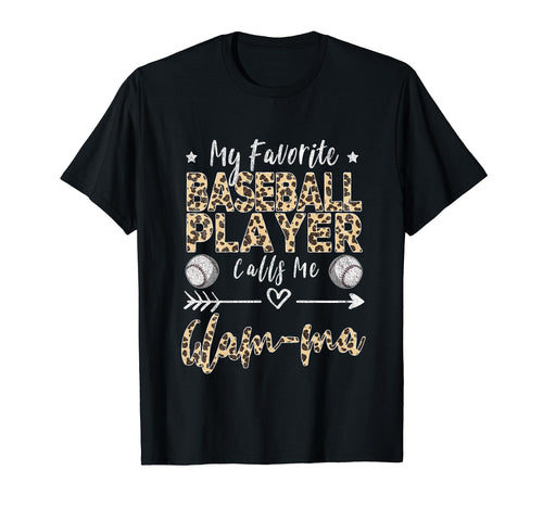 My Favorite Baseball Player Calls Me Glam T-Shirt - Unique Graphic Unisex - T-Shirt, Sweatshirt, Hoodie