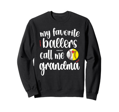 Favorite Softball Baseball Sweatshirt - Streetwear Style for Adults - T-Shirt, Sweatshirt, Hoodie