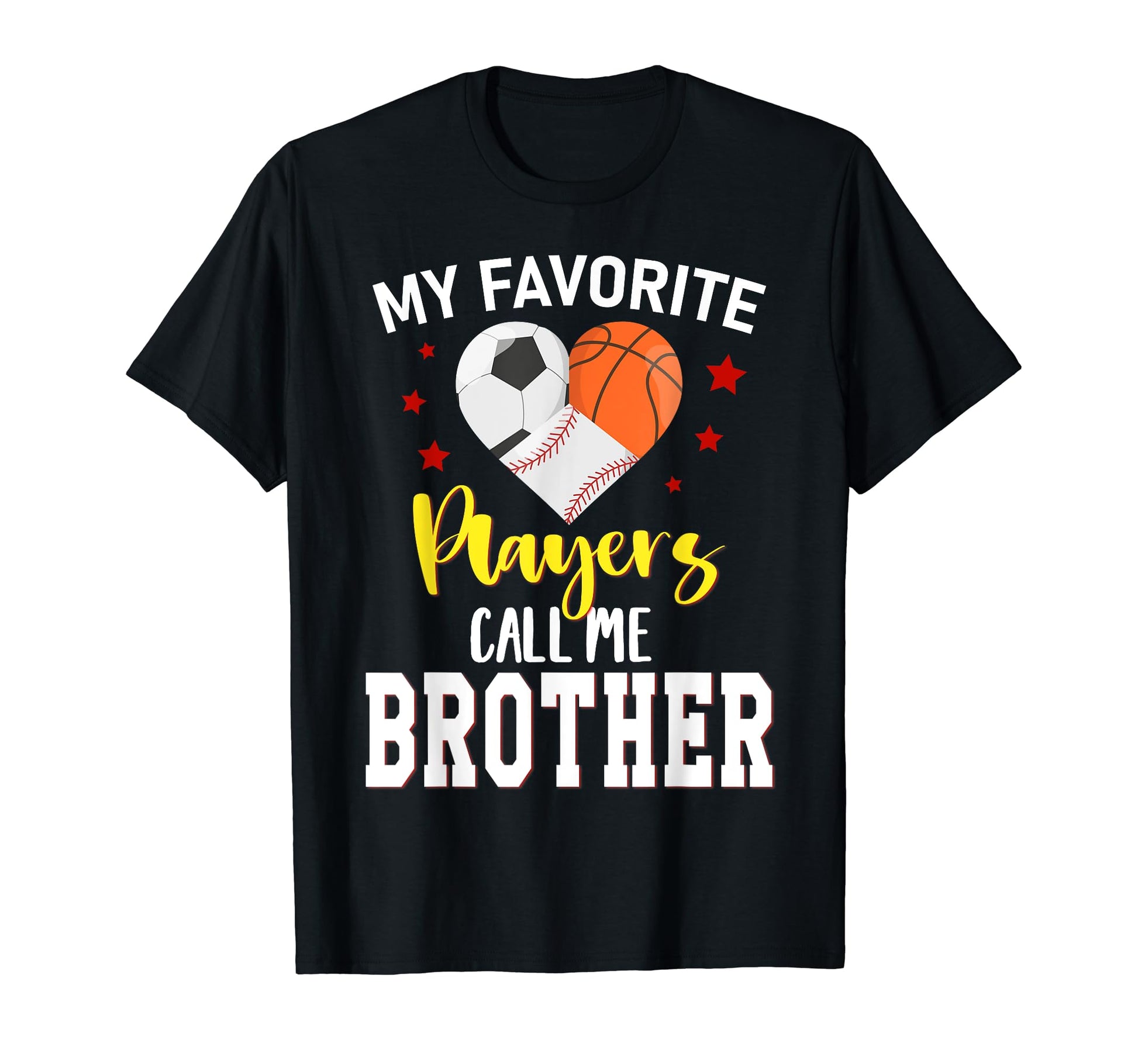 My Favorite Players Baseball Basketball T-Shirt - Unique Graphic Unisex - T-Shirt, Sweatshirt, Hoodie