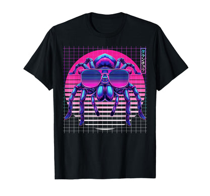 Tarantula Sunglasses Spider Vaporwave T-Shirt - Novelty Apparel for Adults - T-Shirt, Sweatshirt, Hoodie