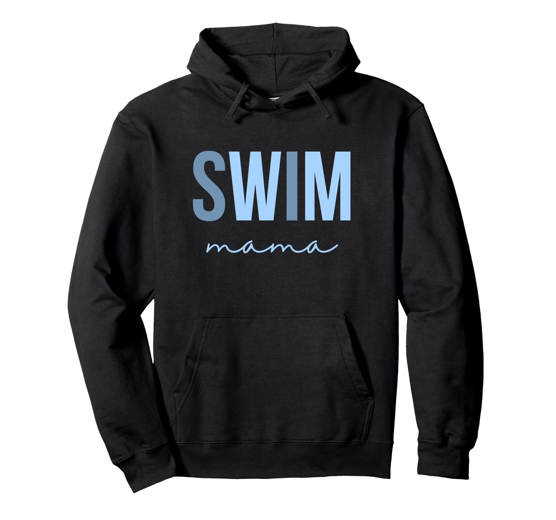 Swim Mama Proud Swim Mom Game Day Hoodie - Casual Everyday Wear Men Women - T-Shirt, Sweatshirt, Hoodie