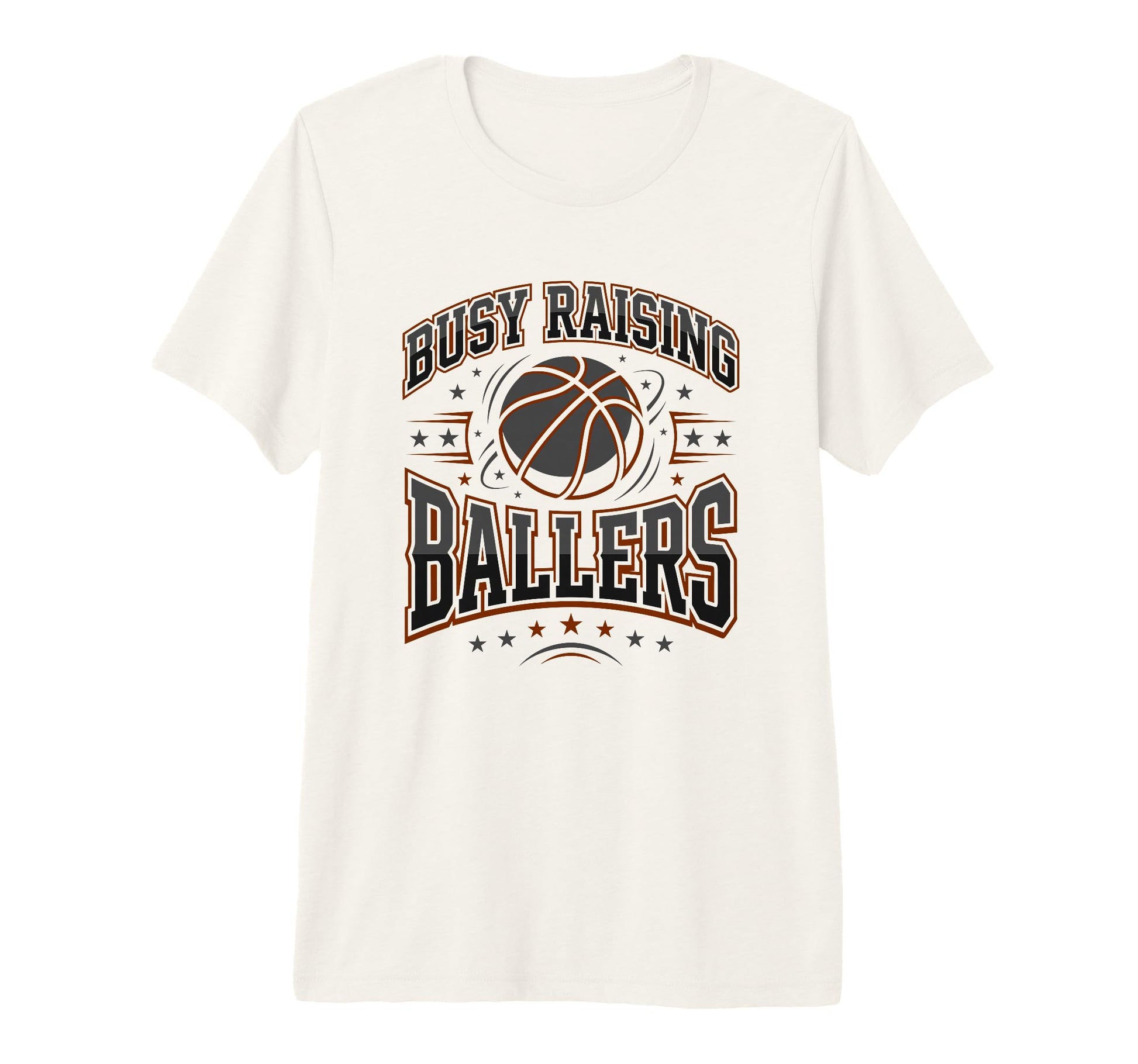 Mens Busy Raising Ballers Basketball Dad T-Shirt - Novelty Apparel Unisex - T-Shirt, Sweatshirt, Hoodie