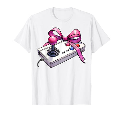 Coquette Bow Arcade Gaming Mothers Day T-Shirt - Novelty Apparel Men Women - T-Shirt, Sweatshirt, Hoodie