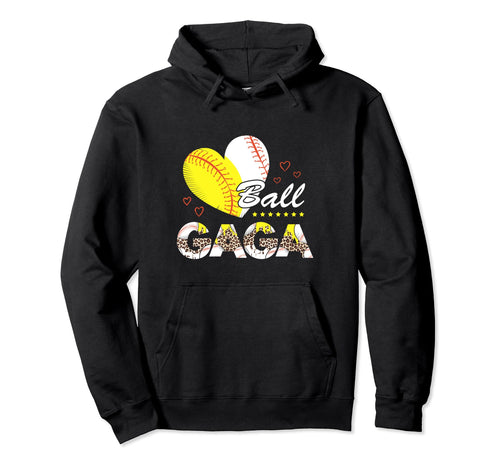 Gaga Both Baseball Softball Mothers Hoodie - Aesthetic Graphic for Adults - T-Shirt, Sweatshirt, Hoodie