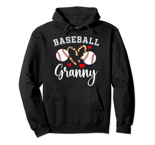 Baseball Granny Proud Granny Baseball Hoodie - Minimalist Print for Adults - T-Shirt, Sweatshirt, Hoodie
