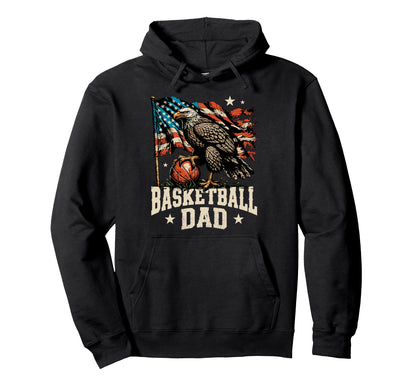 Basketball American Flag Basketball Hoodie - Custom Art Print for Adults - T-Shirt, Sweatshirt, Hoodie