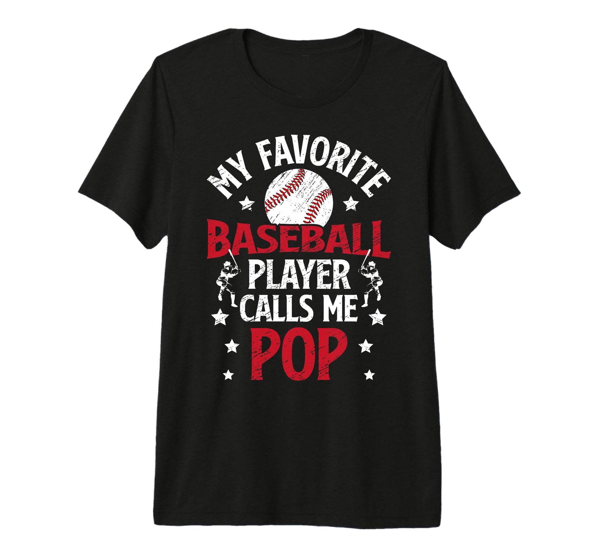 Mens My Favorite Baseball Player Pop T-Shirt - Trendy Graphic Unisex - T-Shirt, Sweatshirt, Hoodie