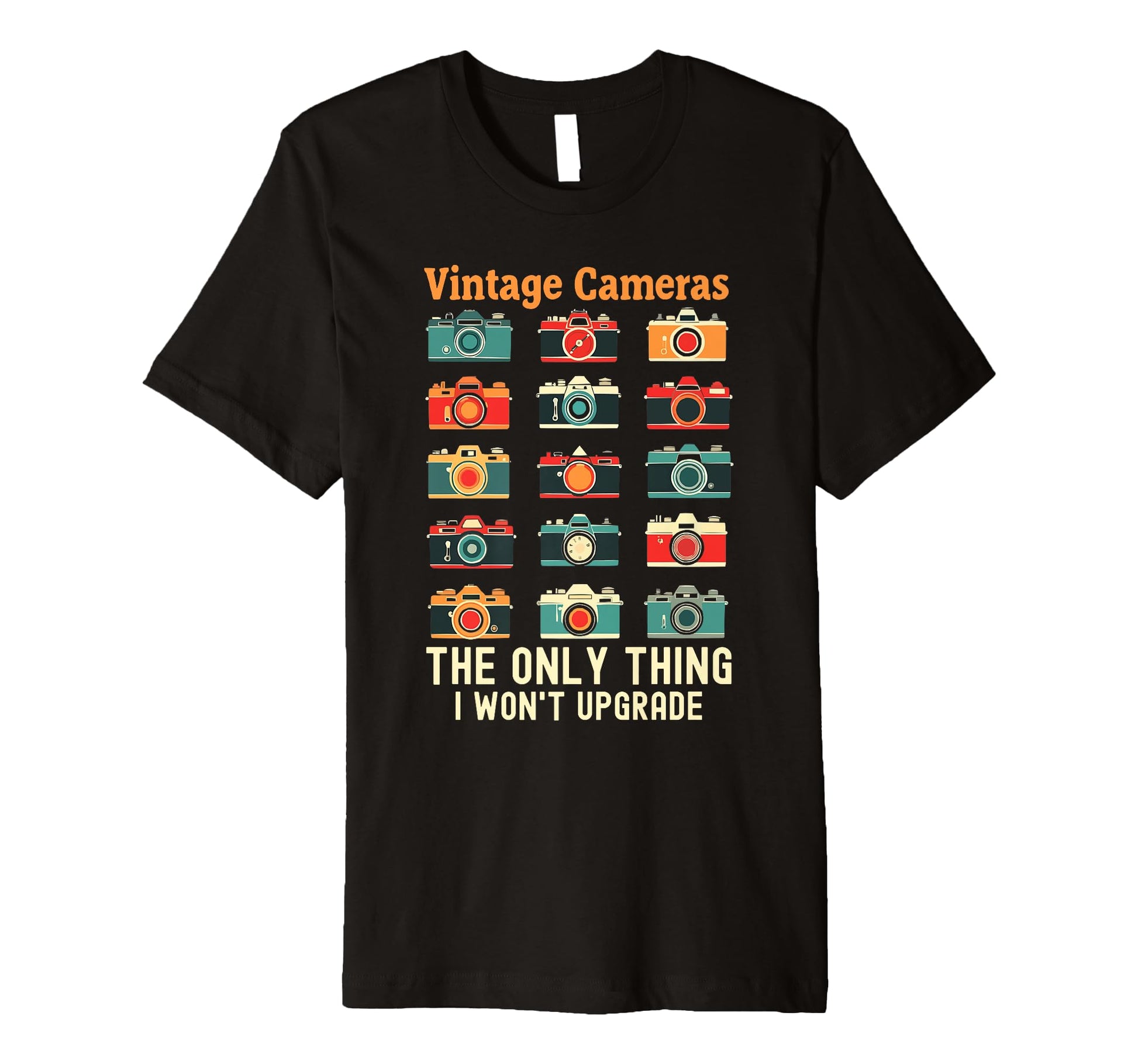 Camera Collector Cameraman T-Shirt - Casual Everyday Wear Unisex - T-Shirt, Sweatshirt, Hoodie