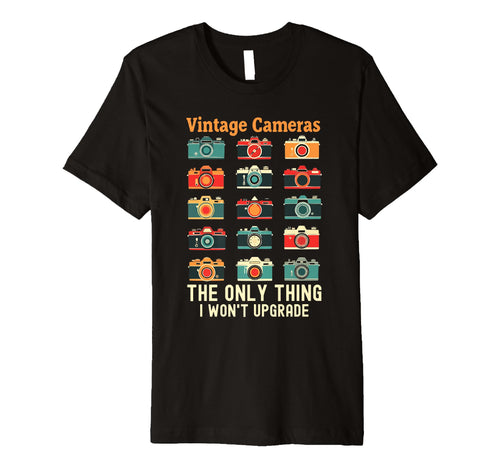 Camera Collector Cameraman T-Shirt - Casual Everyday Wear Unisex - T-Shirt, Sweatshirt, Hoodie