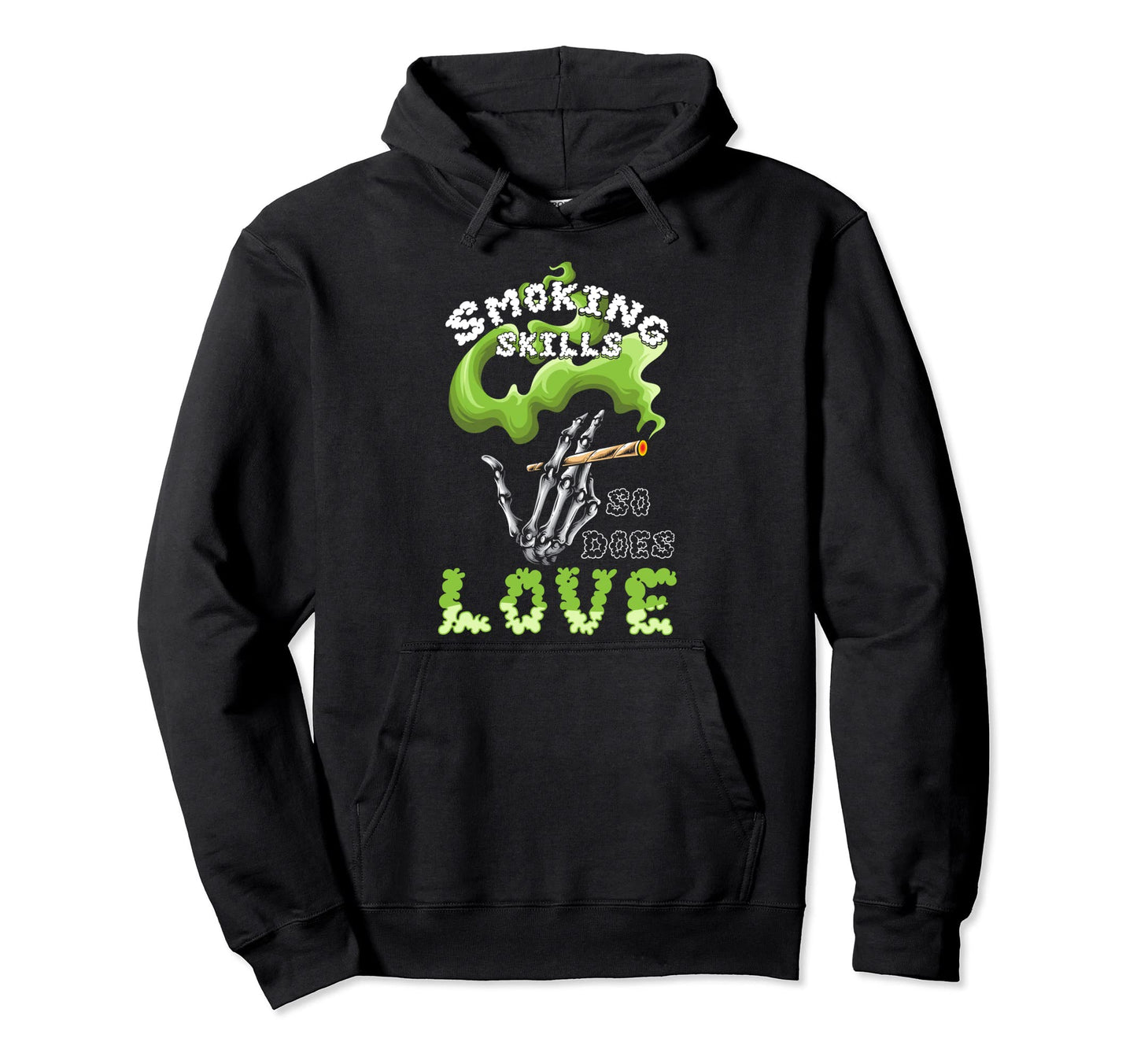 Smoking Kills So Does Love Aesthetic Soft Hoodie - Novelty Apparel Unisex - T-Shirt, Sweatshirt, Hoodie
