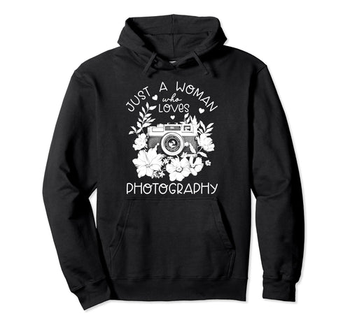Photographer Camera Flowers Photography Hoodie - Streetwear Style Unisex - T-Shirt, Sweatshirt, Hoodie