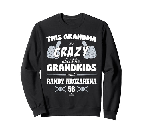 Grandma Crazy Randy Arozarena Sweatshirt - Fun Novelty Design Men Women - T-Shirt, Sweatshirt, Hoodie