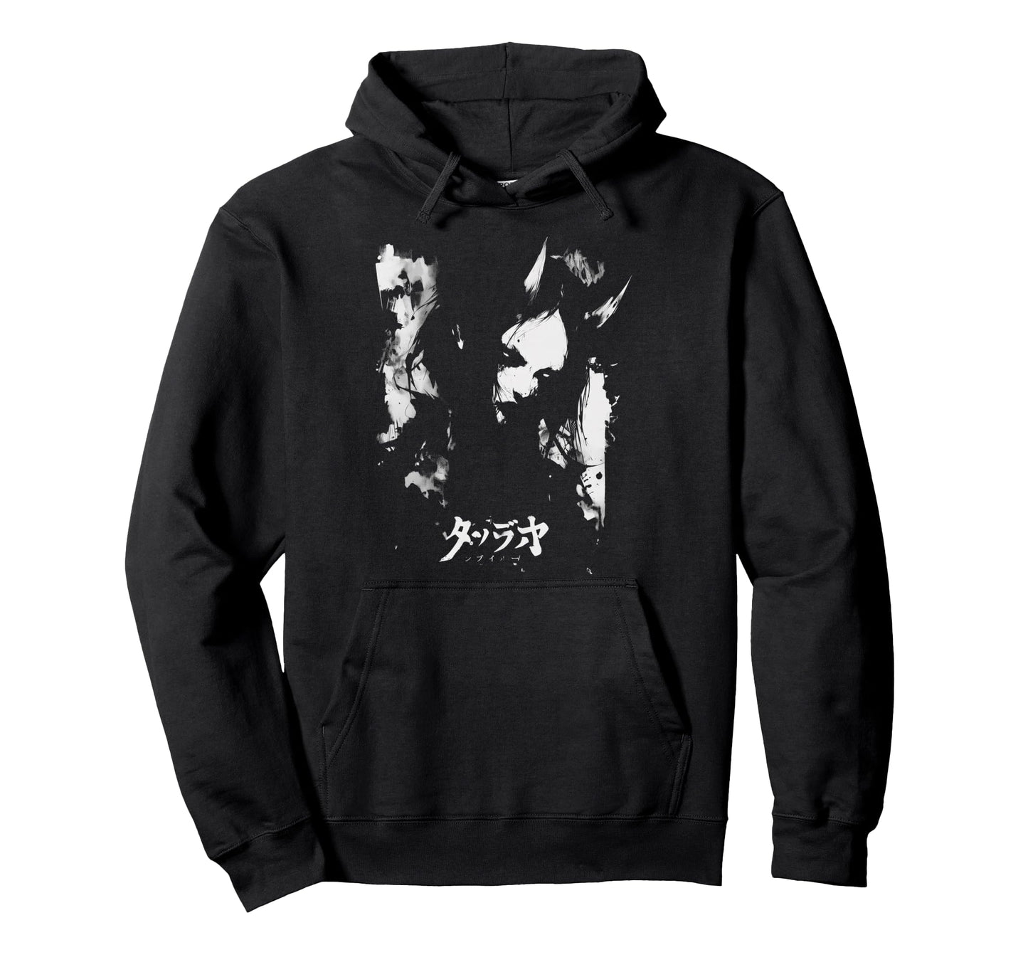 Goth Grunge Demon Anime Waifu Horror Hoodie - Minimalist Print Men Women - T-Shirt, Sweatshirt, Hoodie