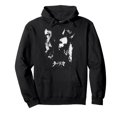 Goth Grunge Demon Anime Waifu Horror Hoodie - Minimalist Print Men Women - T-Shirt, Sweatshirt, Hoodie
