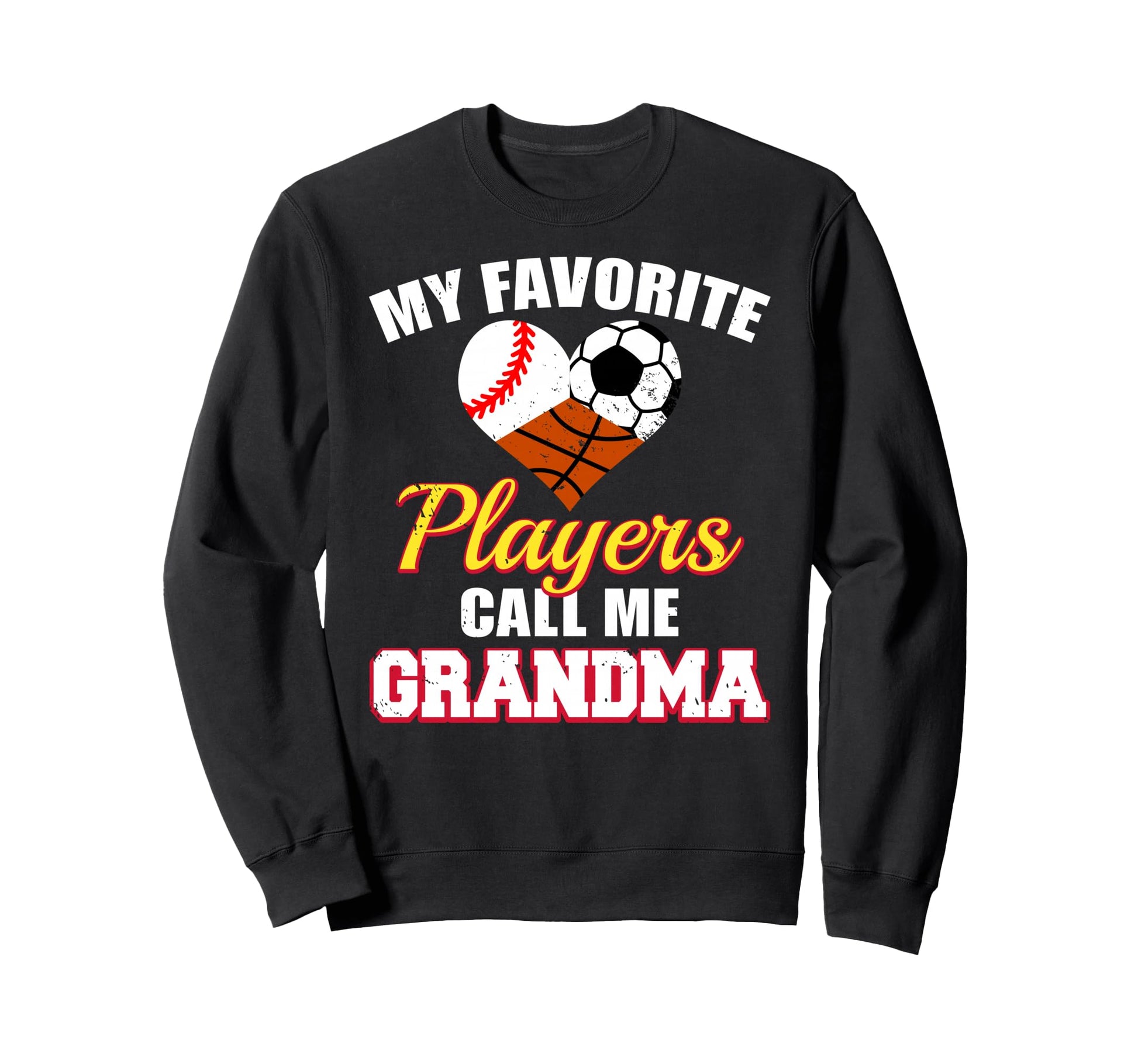 My Favorite Players Baseball Soccer Sweatshirt - Trendy Graphic Men Women - T-Shirt, Sweatshirt, Hoodie