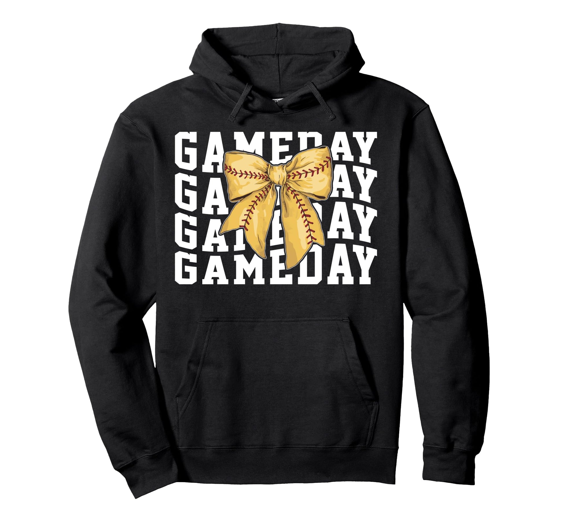Game Day Softball Lover Trendy Coquette Hoodie - Aesthetic Graphic Unisex - T-Shirt, Sweatshirt, Hoodie