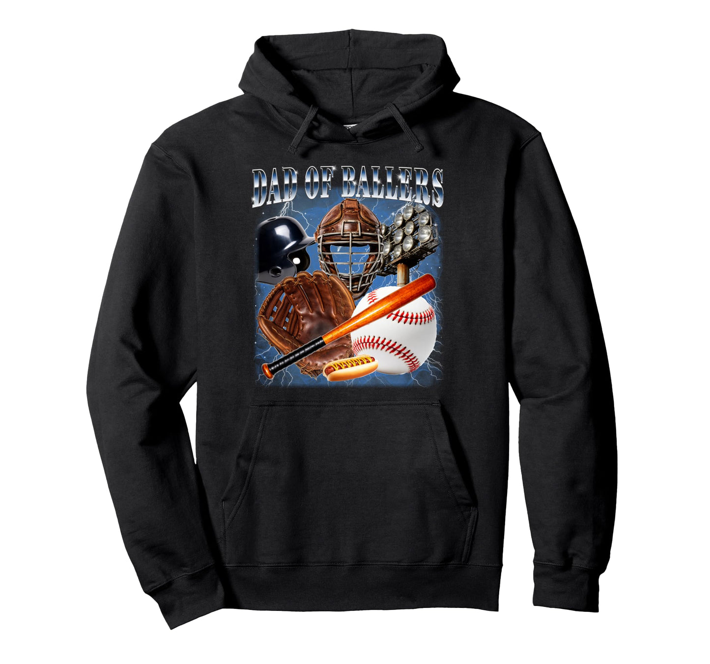 Dad Ballers Bootleg 90S Coach Player Hoodie - Novelty Apparel Men Women - T-Shirt, Sweatshirt, Hoodie
