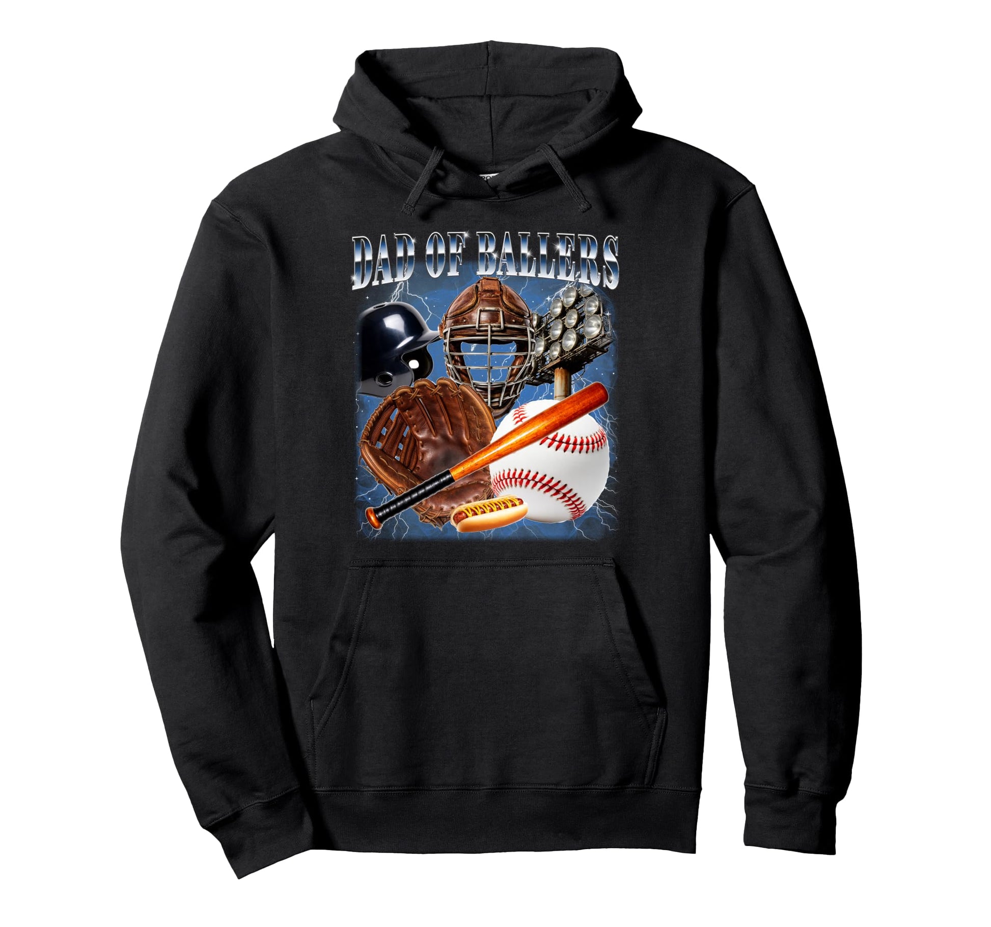Dad Ballers Bootleg 90S Coach Player Hoodie - Novelty Apparel Men Women - T-Shirt, Sweatshirt, Hoodie