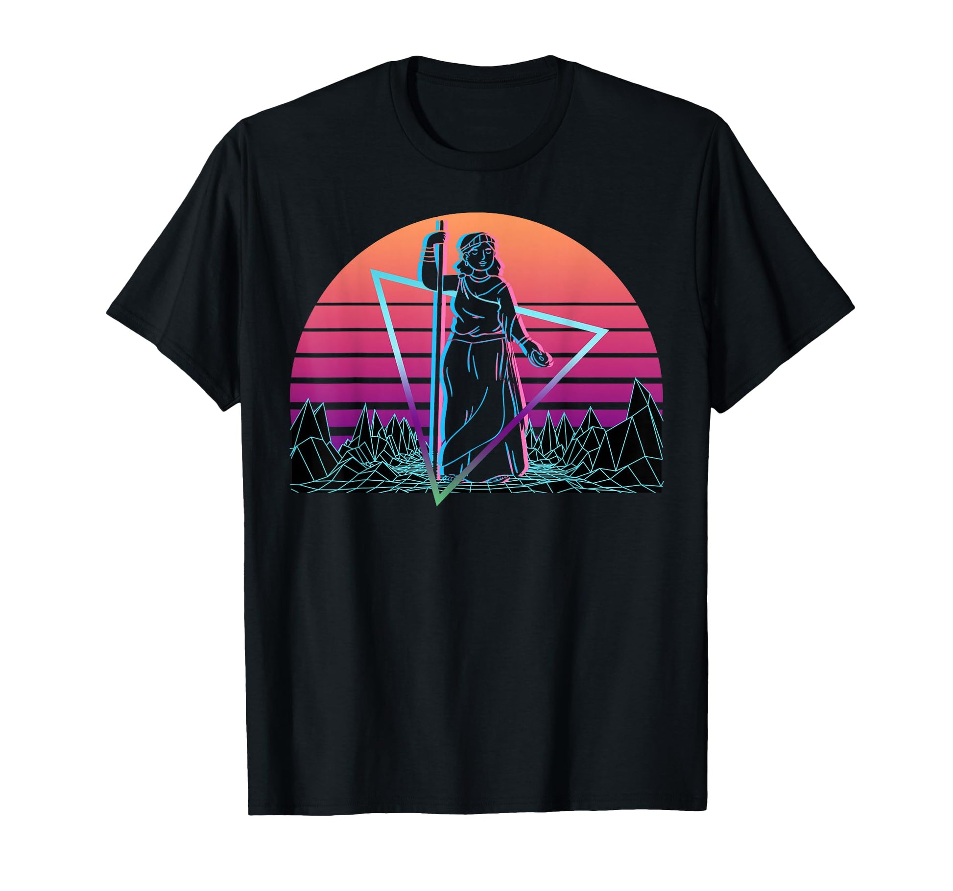 Hera Greek Goddess Vaporwave Aesthetic T-Shirt - Streetwear Style Unisex - T-Shirt, Sweatshirt, Hoodie
