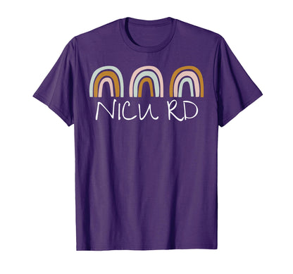 Rainbow Nicu Rd Registered Dietitian T-Shirt - Novelty Apparel Men Women - T-Shirt, Sweatshirt, Hoodie